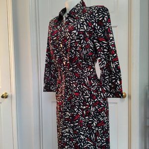 St. John Sport Classic Shirt dress EUC